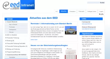 EED-Intranet / -Wissensdatenbank